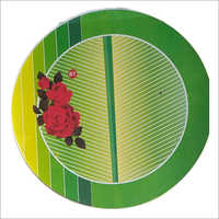 Flower Design Disposable  Paper Plate Raw Material