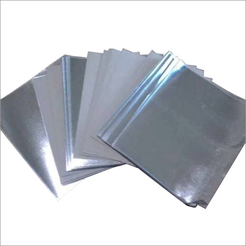 Silver Paper Plate Sheet Material