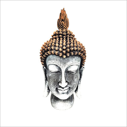 Eco-Friendly Fiber Buddha Head Statue