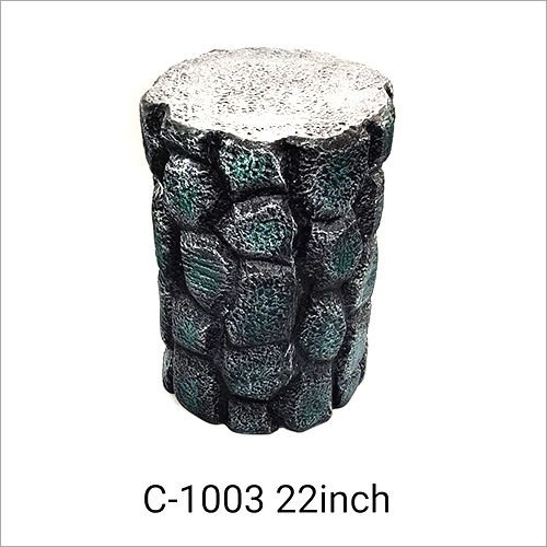 Fiber Tree Stump Round Stool