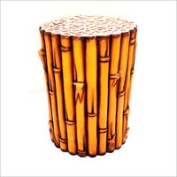 22 Inch Fiber Tree Stump Stool