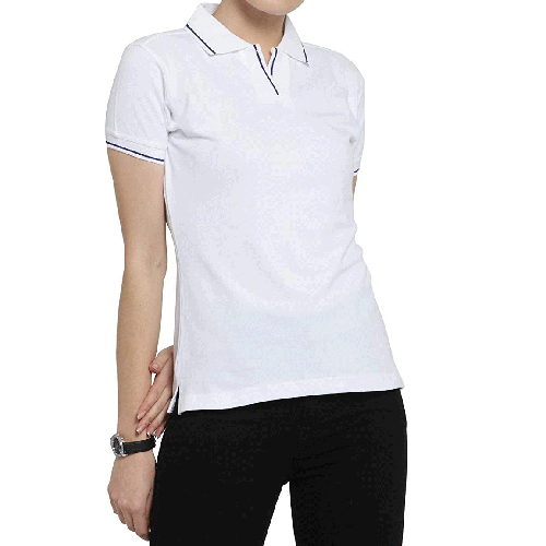 Women Polo T-Shirt White