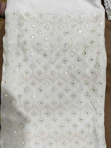 Blazers Western Wear Fabrics Manufacturer - Color: White