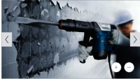 Blue Gsh 500 Bosch Demolition Hammer