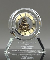Promotional Crystal Clock