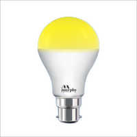 1w Led Bulb - Aluminum & Polycarbonate Body, Round Shape, White & Yellow Color | Indoor Usage, 1 Year Warranty
