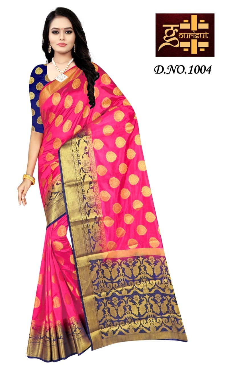 designer balaton rich pallu silk saree