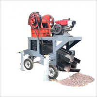 20HP Mobile Mini Stone Crusher Machine
