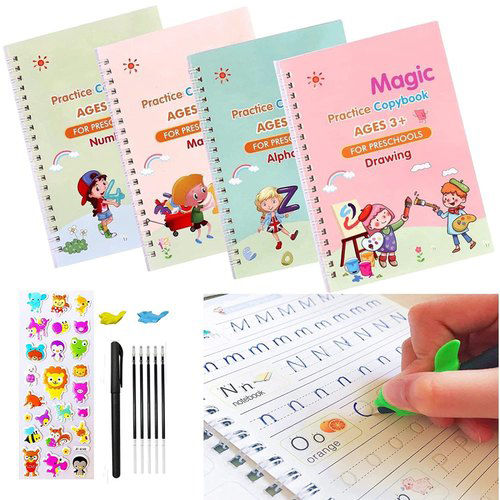 Preschool Learning Magic Book Set