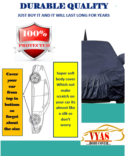 MAGIC SILVER WATERPROOF CAR COVER