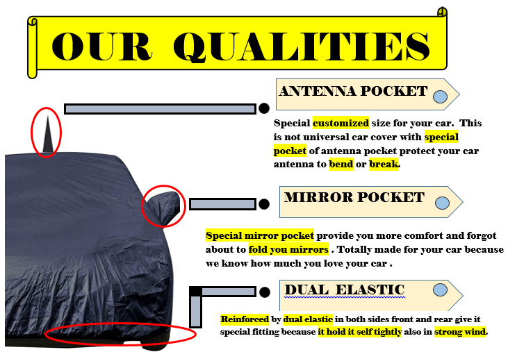 MAGIC SILVER WATERPROOF CAR COVER