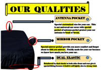 MAGIC SILVER WATERPROOF CAR COVER