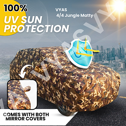 4/4 JUNGLE WATERPROOF CAR COVER