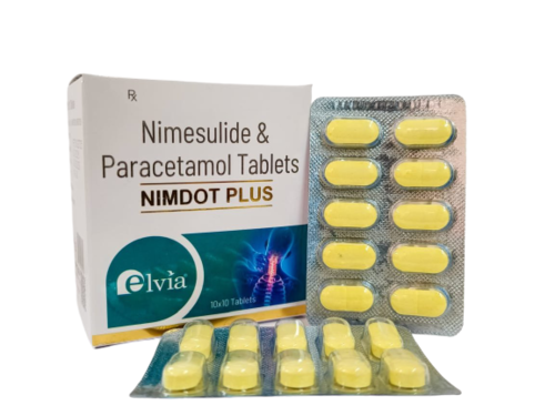 Nimesulide 100 mg Paracetamol 325 mg Tablets
