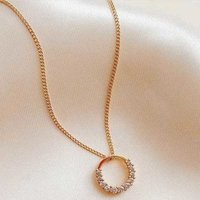 Simple Real Diamond Small Pendant. (without Chain)