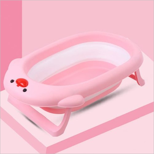 Baby Plastic Pink Bath Tub