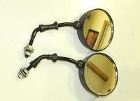 Mirror Compact Round - Car Make: Universal Fit For Major Three Wheeler Brands