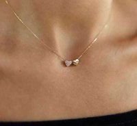 Simple Heart Real Diamond Small Pendant. (Without Chain)