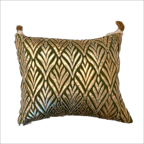 Embroidered 16X19 Inch Hemp Embroidery Cushion