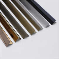 SS 304 Stainless Steel Tile Beading Profiles, For Interior