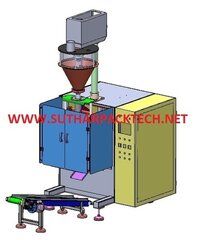 SATTU POUCH PACKING MACHINE