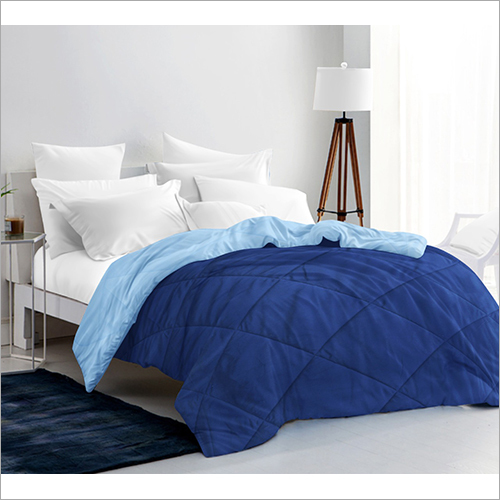 220x250cm Plain Blue Bed Comforters