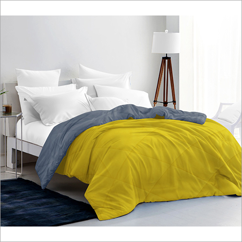 150x200 cm Plain Yellow Bed  Comforters