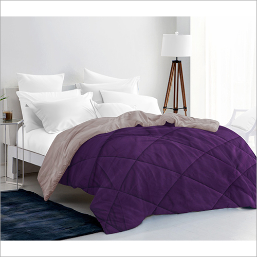 220x250 cm Plain Purple Bed Comforters