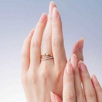 Real Diamond Simple Ring
