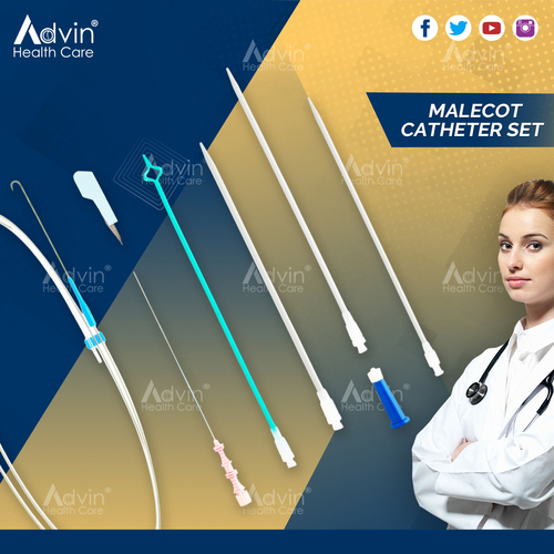 Manual Malecot Catheter Set at Best Price in Ahmedabad | Advin Health Care