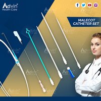 Malecot Catheter Set