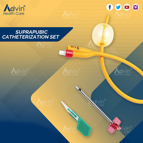 Manual Suprapubic Catheter Set