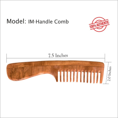 Neem Wood Handle Comb