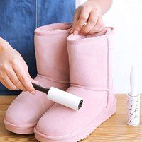 Portable Lint Remover Roller With Handle