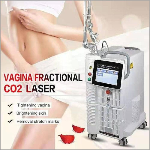 White Co2 Fractional Laser Machine With Metal Tube