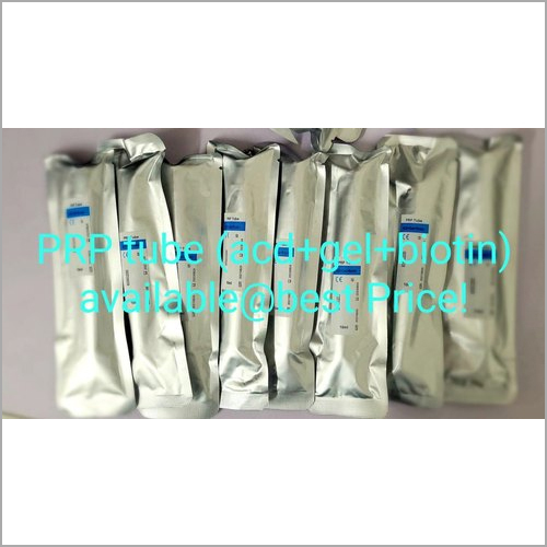 thumbnail interactive-video image 1 of PRP Tubes ACD Solution A + Gel + Biotin 10 ML (10 Pack) Long Expiry 1 of 2