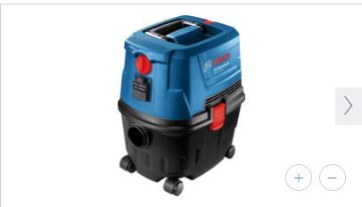 Blue Bosch Wet & Dry Vacuum Cleaner Gas 15 Ps