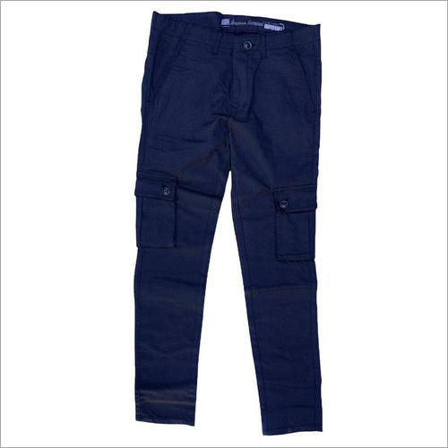 Plain Color Cargo Pant Length: 41  Centimeter (Cm)