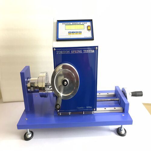 Torsion Testing Machine Application: Spring Torque Measuring System