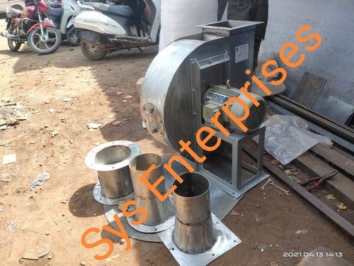 Stainless Steel Blower Application: Food-Processing