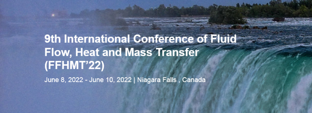 International Conference of Fluid Flow Heat and Mass Transfer (FFHMT)