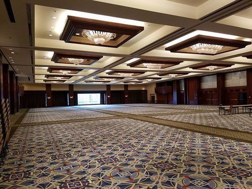 Ballroom Carpet Backing Material: Jute