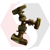 Elevator Guide Rail Clips - Material: Steel