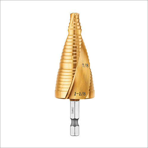 Golden 7-8 Inch 1-1-8 Inch Impact Ready Step Drill Bit