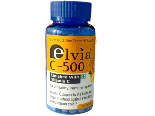Vitamin-C and Zinc Chewable Tablets, Bottle Pack
