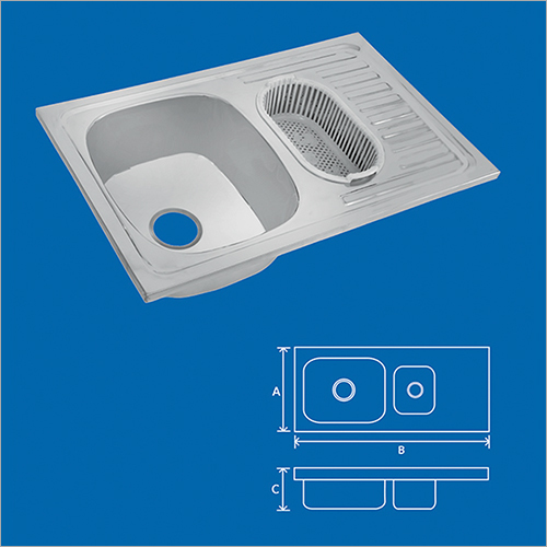 One Half Bowl With Drain Board Sink (OHDB)
