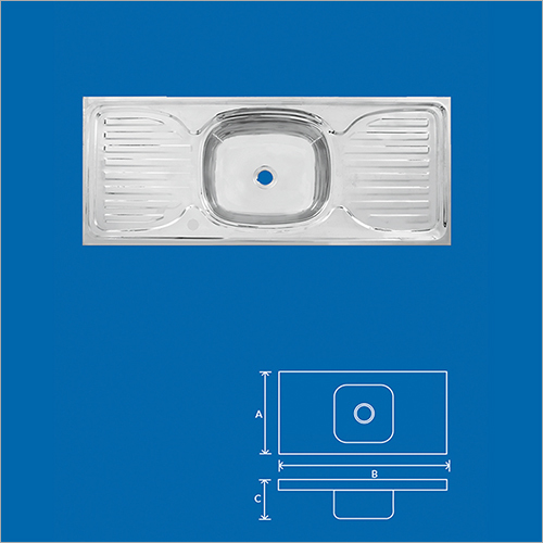 Single Bowl Double Drain Sink (SBDD)