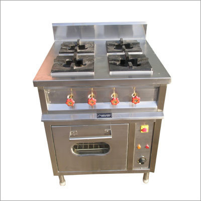 4 Burner Commercial Cooking Gas