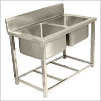 SS Two Sink Unit