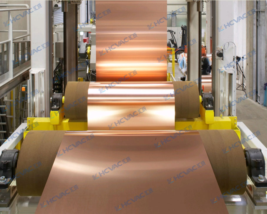 HCVAC Roll-to-Roll Coating System on Stainless Steel Strip with Metallic Layer Systems Improving Corrosion Protection